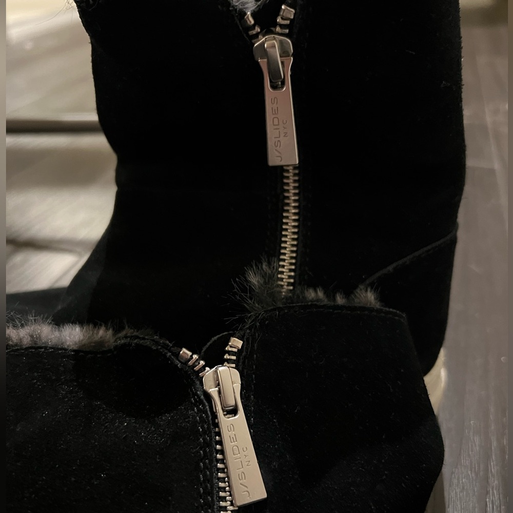 Wally Boot Black Waterproof Suede - image 6